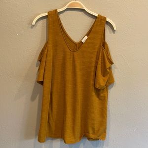 Madison and Berkeley Cold Shoulder Top